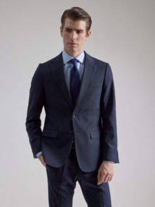 PuroEgo Traje 2 Piezas Azul Estructura Slim Fit