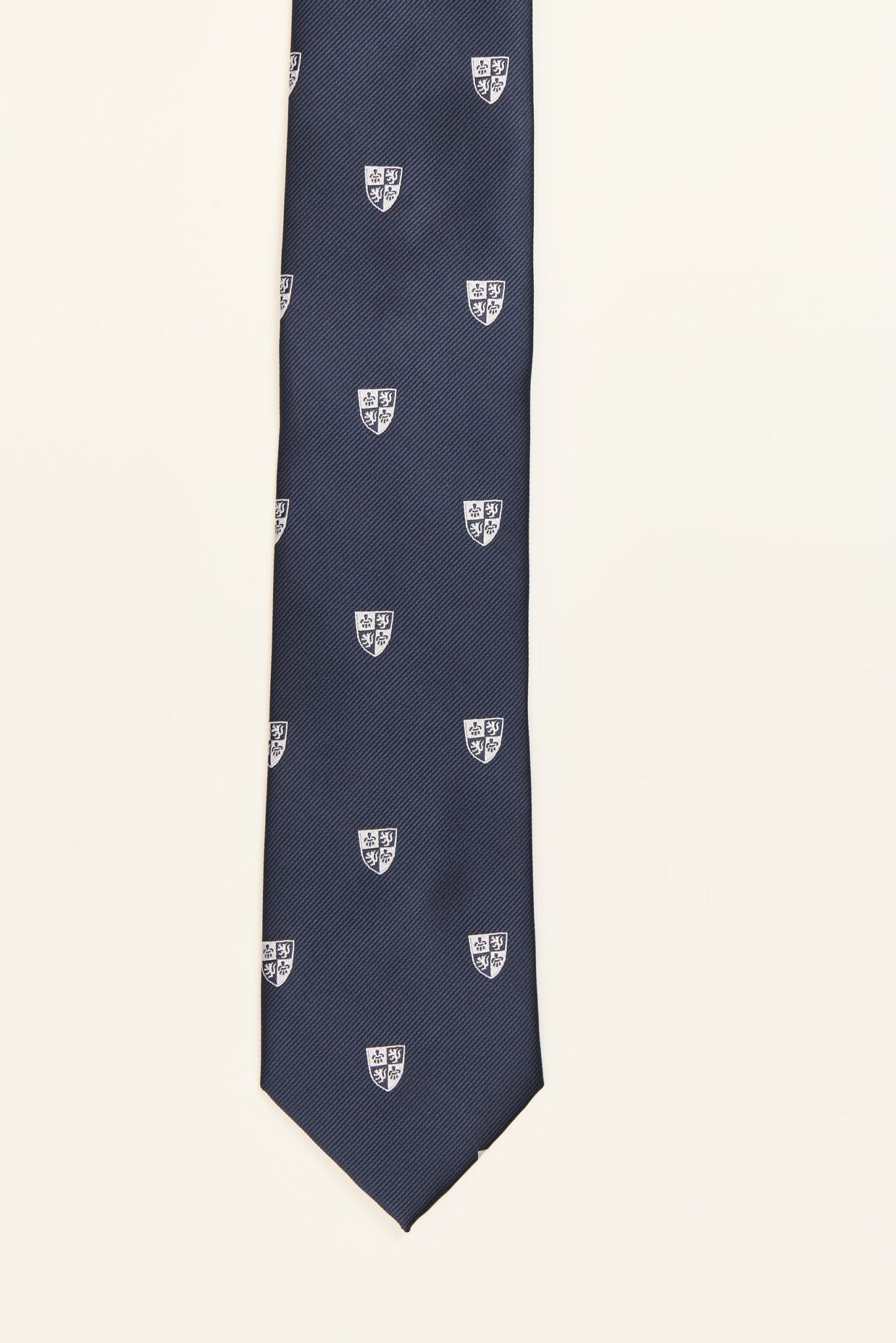 CORBATA ESCUDOS MARINO