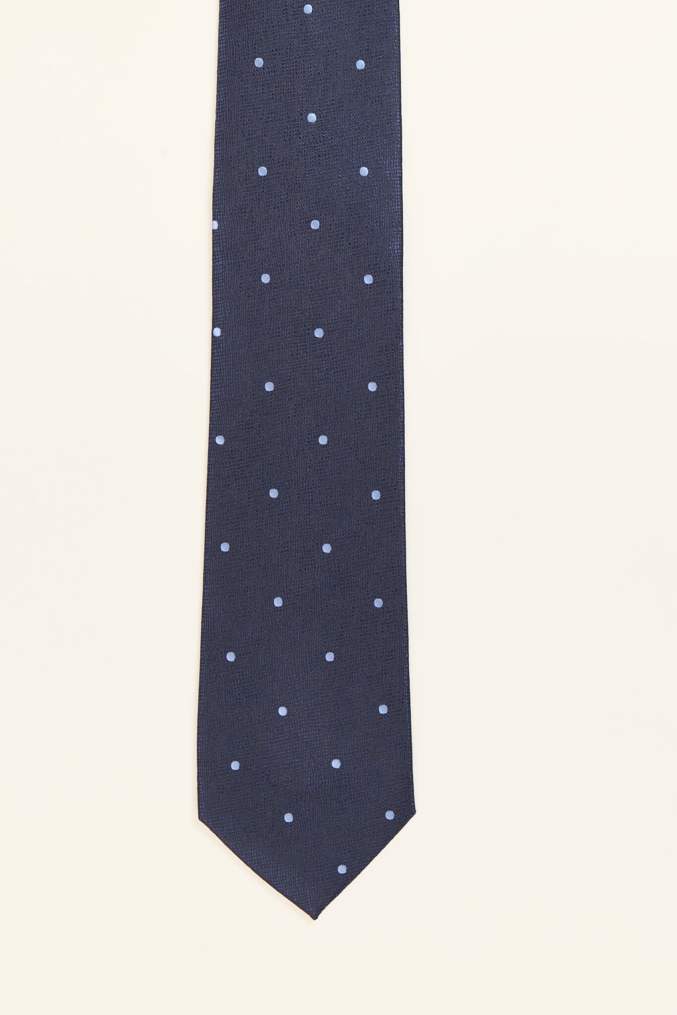 CORBATA LUNARES AZUL NOCHE