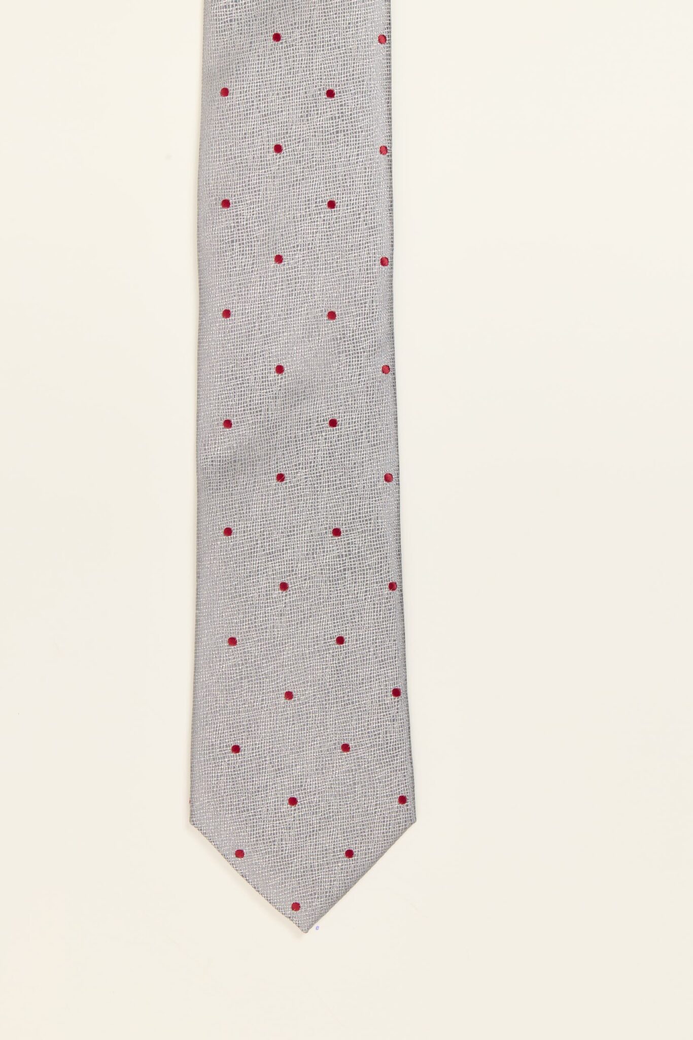 CORBATA LUNARES GRIS