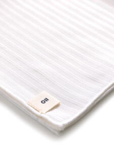 PuroEgo Pañuelo de Bolsillo Líneas Blanco