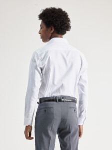 PuroEgo Camisa Vestir Lisa Blanca Regular Fit