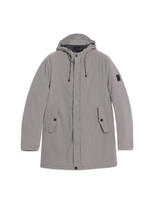 PuroEgo Parka Acolchada Beige con Capucha