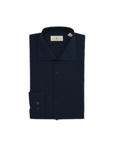 PuroEgo Camisa Popelín Marino Regular Fit