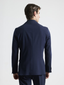 PuroEgo Traje 2 Piezas Cruzado Azul Marino