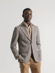 PuroEgo Americana Natural Houndstooth Invierno 2026 — Hombre