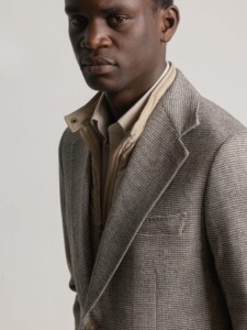 PuroEgo Americana Natural Houndstooth Invierno 2026 — Hombre