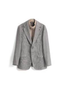 PuroEgo Americana Natural Houndstooth Invierno 2026 — Hombre