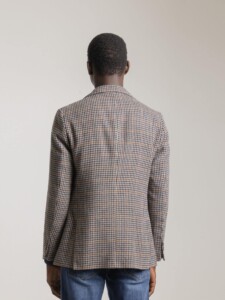 PuroEgo Americana Houndstooth Natural Camel — Hombre