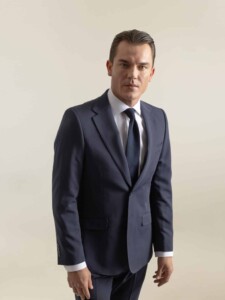 PuroEgo Traje 2 Piezas Marino Clásico Estructurado — Hombre