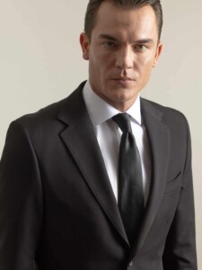 PuroEgo Traje 2 Piezas Negro Slim Fit — Hombre