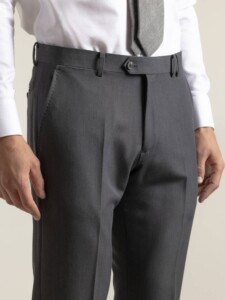 PuroEgo Pantalón Gris Marengo Slim Fit — Hombre