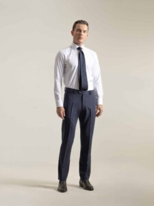 PuroEgo Pantalón Marino Pinzas — Hombre