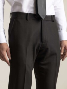 PuroEgo Pantalón Negro Formal Slim — Hombre