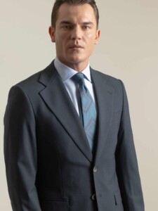 PuroEgo Traje 2 Piezas Azul Petróleo Clásico Moderno — Hombre
