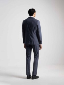PuroEgo Traje 2 Piezas Gris Azulado Slim Fit — Hombre