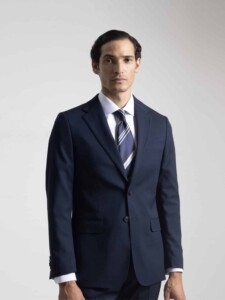 PuroEgo Traje 2 Piezas Azul Petróleo Slim Fit — Hombre