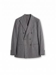 TRAJE 2 PIEZAS CRUZADO PANTALÓN GURKHA GRIS — vista 3