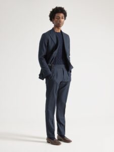 pantalón gurkha marino de cuerpo entero