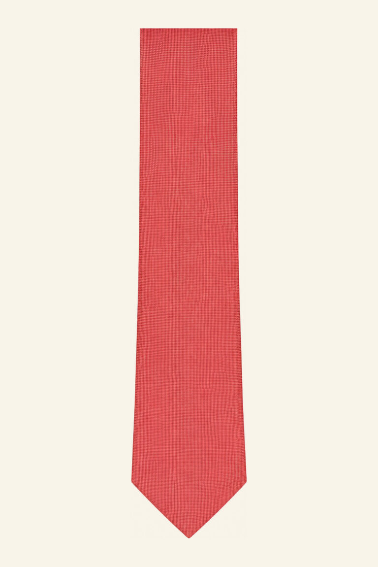 Corbata roja de PuroEgo, extendida
